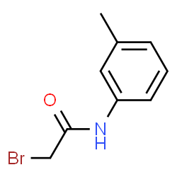 ChemSpider 2D Image | 2-Bromo-N-(3-methylphenyl)acetamide | C9H10BrNO