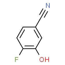 ChemSpider 2D Image | 4-Fluoro-3-hydroxybenzonitrile | C7H4FNO