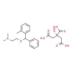 ChemSpider 2D Image | Orphenadrine citrate | C24H31NO8
