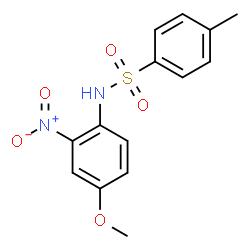 ChemSpider 2D Image | N-(4-Methoxy-2-nitrophenyl)-4-methylbenzenesulfonamide | C14H14N2O5S