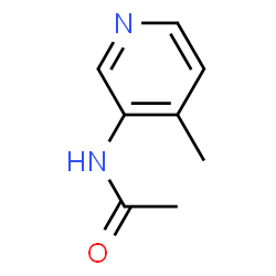 ChemSpider 2D Image | 3-Acetamido-4-picoline | C8H10N2O