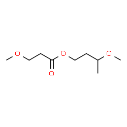 ChemSpider 2D Image | 3-Methoxybutyl 3-methoxypropanoate | C9H18O4