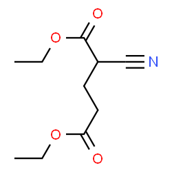 ChemSpider 2D Image | Diethyl 2-cyanopentanedioate | C10H15NO4