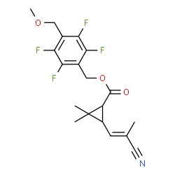 ChemSpider 2D Image | (E)-momfluorothrin | C19H19F4NO3