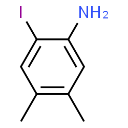 ChemSpider 2D Image | 2-Iodo-4,5-dimethylaniline | C8H10IN