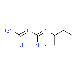 ChemSpider 2D Image | 2-sec-Butyl-1-(diaminomethylene)guanidine | C6H15N5