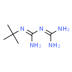 ChemSpider 2D Image | 1-(Diaminomethylene)-2-(2-methyl-2-propanyl)guanidine | C6H15N5