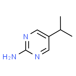 ChemSpider 2D Image | 5-Isopropyl-2-pyrimidinamine | C7H11N3