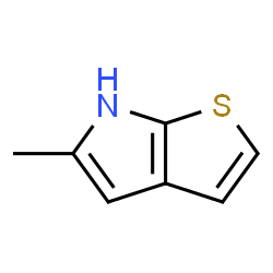 ChemSpider 2D Image | 5-Methyl-6H-thieno[2,3-b]pyrrole | C7H7NS