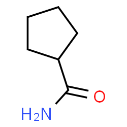 ChemSpider 2D Image | Cyclopentanecarboxamide | C6H11NO