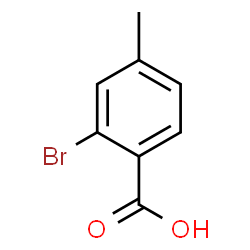 ChemSpider 2D Image | 2-Bromo-4-methylbenzoic acid | C8H7BrO2