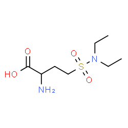 ChemSpider 2D Image | 2-Amino-4-(diethylsulfamoyl)butanoic acid | C8H18N2O4S