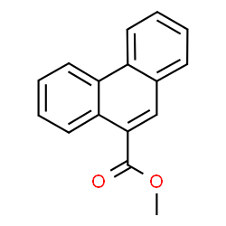 ChemSpider 2D Image | Methyl 9-phenanthrenecarboxylate | C16H12O2