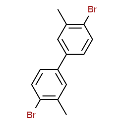 ChemSpider 2D Image | 4,4'-Dibromo-3,3'-dimethylbiphenyl | C14H12Br2