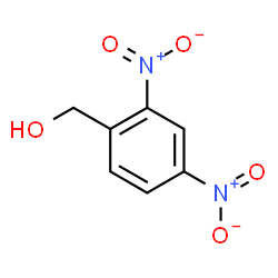 ChemSpider 2D Image | 2,4-Dinitrobenzenemethanol | C7H6N2O5