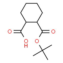 ChemSpider 2D Image | 2-(tert-Butoxycarbonyl)cyclohexanecarboxylic acid | C12H20O4