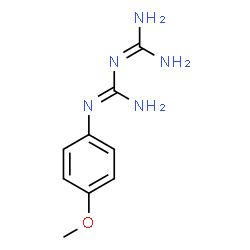 ChemSpider 2D Image | p-Methoxyphenylbiguanide | C9H13N5O