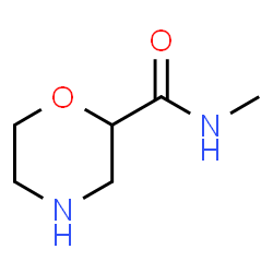 ChemSpider 2D Image | N-Methyl-2-morpholinecarboxamide | C6H12N2O2