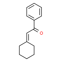ChemSpider 2D Image | 2-Cyclohexylidene-1-phenylethanone | C14H16O
