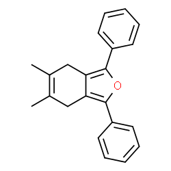 ChemSpider 2D Image | 5,6-Dimethyl-1,3-diphenyl-4,7-dihydro-2-benzofuran | C22H20O