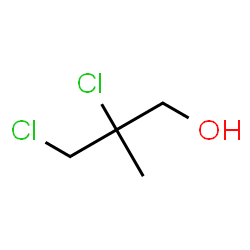 ChemSpider 2D Image | 2,3-Dichloro-2-methyl-1-propanol | C4H8Cl2O