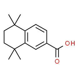 ChemSpider 2D Image | 5,5,8,8-TETRAMETHYL-5,6,7,8-TETRAHYDRO-2-NAPHTHALENECARBOXYLIC ACID | C15H20O2