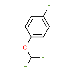 ChemSpider 2D Image | 1-(Difluoromethoxy)-4-fluorobenzene | C7H5F3O