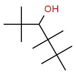 ChemSpider 2D Image | 2,2,4,4,5,5-Hexamethyl-3-hexanol | C12H26O