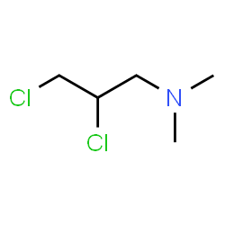 ChemSpider 2D Image | 2,3-Dichloro-N,N-dimethyl-1-propanamine | C5H11Cl2N