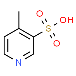 ChemSpider 2D Image | 4-Methyl-3-pyridinesulfonic acid | C6H7NO3S