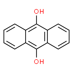 ChemSpider 2D Image | 9,10-Dihydroxyanthracene | C14H10O2