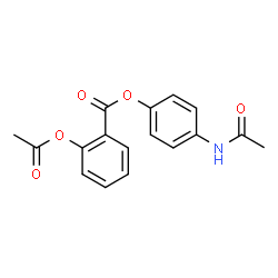 ChemSpider 2D Image | Benorilate | C17H15NO5