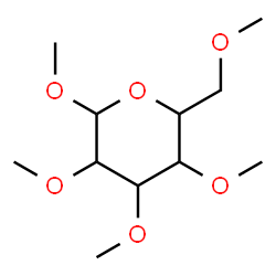 ChemSpider 2D Image | Methyl 2,3,4,6-tetra-O-methylhexopyranoside | C11H22O6
