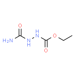 ChemSpider 2D Image | Ethyl 2-carbamoylhydrazinecarboxylate | C4H9N3O3