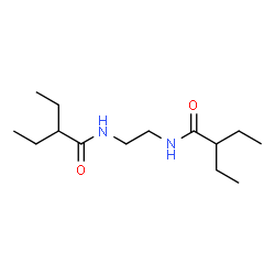 ChemSpider 2D Image | N,N'-1,2-Ethanediylbis(2-ethylbutanamide) | C14H28N2O2