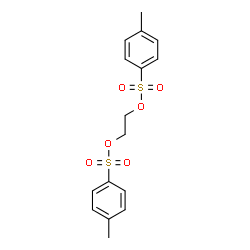 ChemSpider 2D Image | Ethylene ditosylate | C16H18O6S2