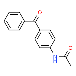 ChemSpider 2D Image | N-(4-Benzoylphenyl)acetamide | C15H13NO2