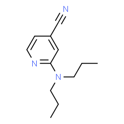 ChemSpider 2D Image | 2-(Dipropylamino)isonicotinonitrile | C12H17N3