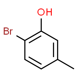 ChemSpider 2D Image | 2-Bromo-5-methylphenol | C7H7BrO