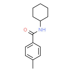 ChemSpider 2D Image | N-Cyclohexyl-4-methylbenzamide | C14H19NO