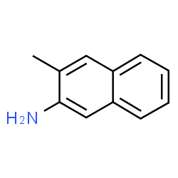 ChemSpider 2D Image | 3-methyl-2-naphthylamine | C11H11N