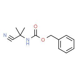 ChemSpider 2D Image | Benzyl (2-cyanopropan-2-yl)carbamate | C12H14N2O2