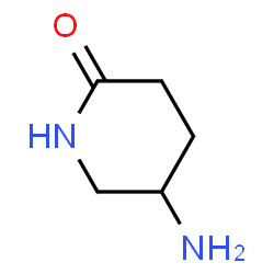 ChemSpider 2D Image | 5-Amino-2-piperidinone | C5H10N2O