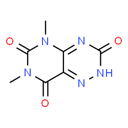 ChemSpider 2D Image | 5,7-Dimethylpyrimido[4,5-e][1,2,4]triazine-3,6,8(2H,5H,7H)-trione | C7H7N5O3