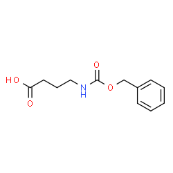 ChemSpider 2D Image | 4-Benzyloxycarbonylamino-butyric acid | C12H15NO4