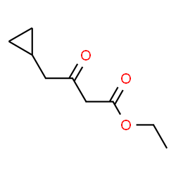 ChemSpider 2D Image | Ethyl 4-cyclopropyl-3-oxobutanoate | C9H14O3