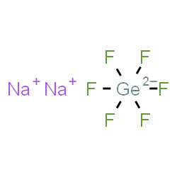 ChemSpider 2D Image | Disodium hexafluorogermanate(2-) | F6GeNa2