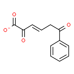 ChemSpider 2D Image | 2,6-Dioxo-6-phenylhexa-3-enoate | C12H9O4