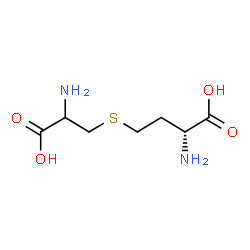 ChemSpider 2D Image | D-Allocystathionine | C7H14N2O4S