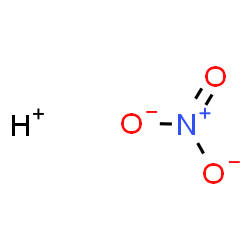 ChemSpider 2D Image | Hydrogen nitrate | HNO3